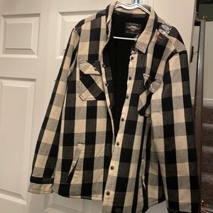 Harley-Davidson woven plaid shirt 2XL